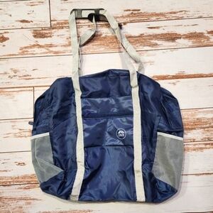 🌺3/$20 SRVR Travel Bag Blue Airplane Underseat Side Pocket Luggage Strap